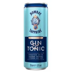 Bombay Sapphire Gin&Tonic Envase Lata Volumen 25cl Unidades 12_uds