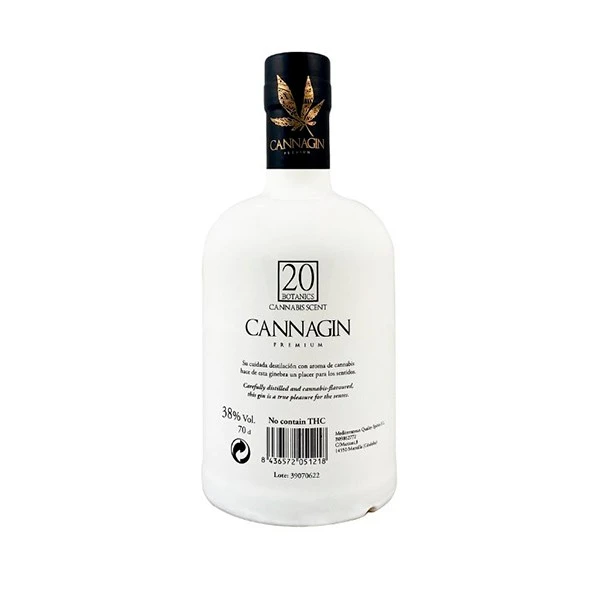 Cannagin Con Aroma De Cannabis Volumen 70cl 3 Cannagin Con Aroma De Cannabis Volumen 70cl - Imagen 3