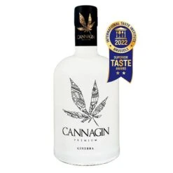 Cannagin Con Aroma De Cannabis Volumen 70cl