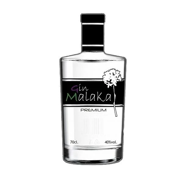 Gin Malaka Premium Volumen 70cl 1 Gin Malaka Premium Volumen 70cl
