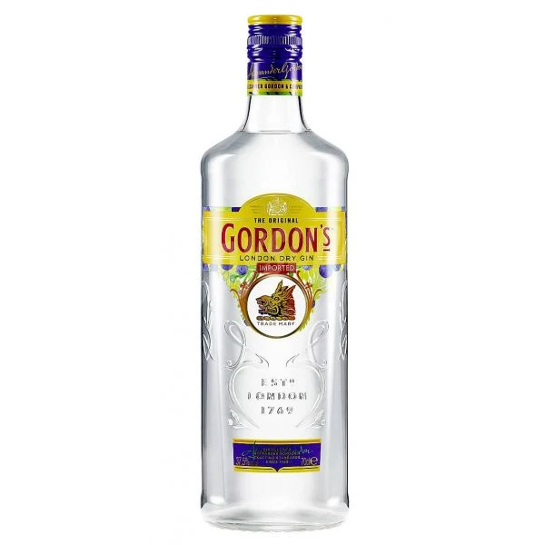 Gordon's London Dry Gin Volumen 1l 2 Gordon's London Dry Gin Volumen 1l - Imagen 2
