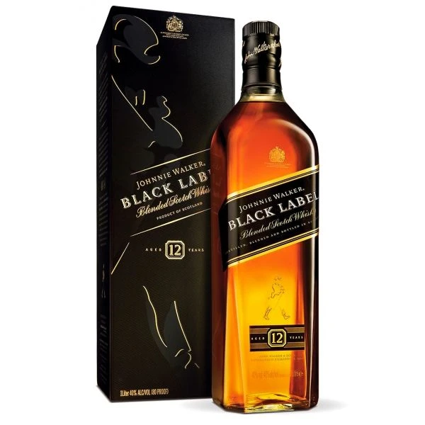 Johnnie Walker Black Label Volumen 1l 4 Johnnie Walker Black Label Volumen 1l - Imagen 4