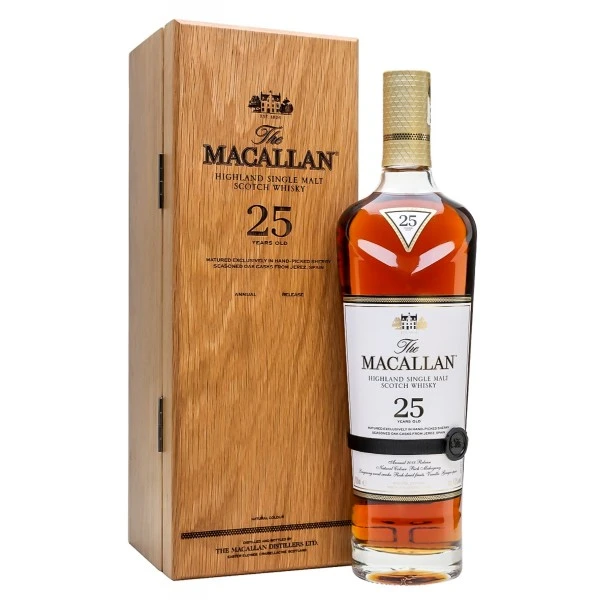 Macallan 25 Años Sherry Oak Volumen 70cl 1 Macallan 25 Años Sherry Oak Volumen 70cl