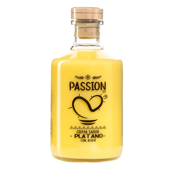 Passion Crema De Plátano Con Agave Volumen 70cl 1 Passion Crema De Plátano Con Agave Volumen 70cl