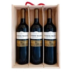 Ramón Bilbao Gran Reserva Pack 3 Botellas En Caja De Madera Volumen 75cl