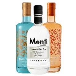 Silent Pool, Monti Y Silent Pool Rare Citrus Pack Gin Premium Con Envío Gratis Volumen 70cl