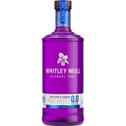 Whitley Neill Rhubarb & Ginger Free (Sin Alcohol) Volumen 70cl